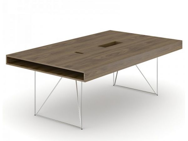 Besprechungstisch LIGHT ONE 220x130 cm für 8 Personen