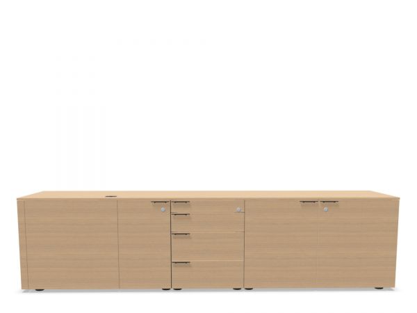 Bralco Metar Schreibtisch Stuetzcontainer MC21054R