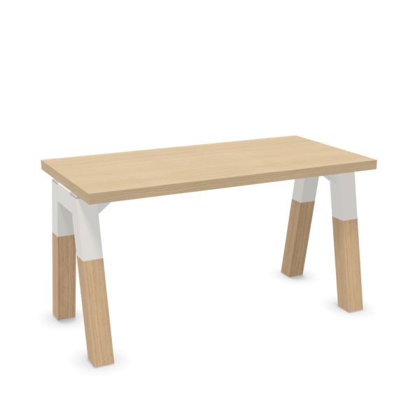 Sitzbank 80cm Hocker Eiche Design modern