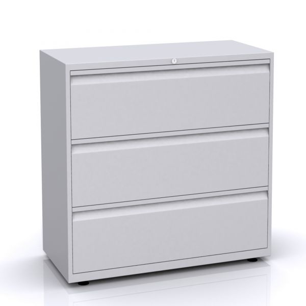 Bisley LateralFile 10C303HQ Standcontainer aus Stahl 101x100x47 cm (HxBxT)