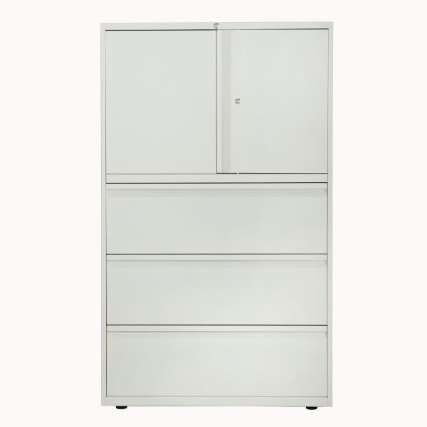 Bisley LateralFile 10C50WT3H Aktenschrank aus Stahl 166x100x47 cm (HxBxT)
