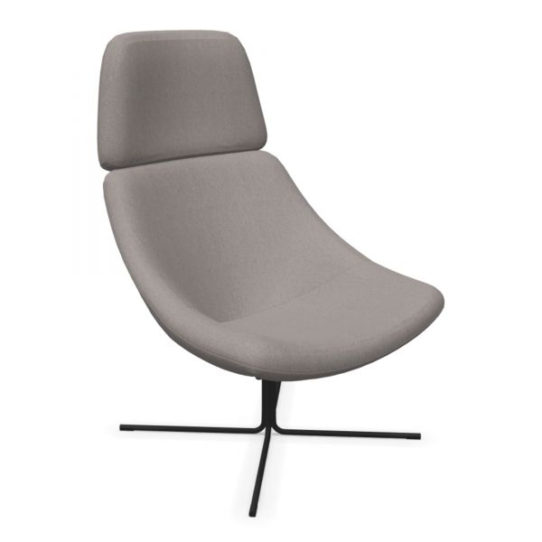 Noti Mishell Loungesessel hoch mit Kreuzgestell