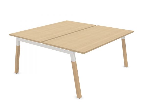Bralco Polare 2er Teamschreibtisch Bench