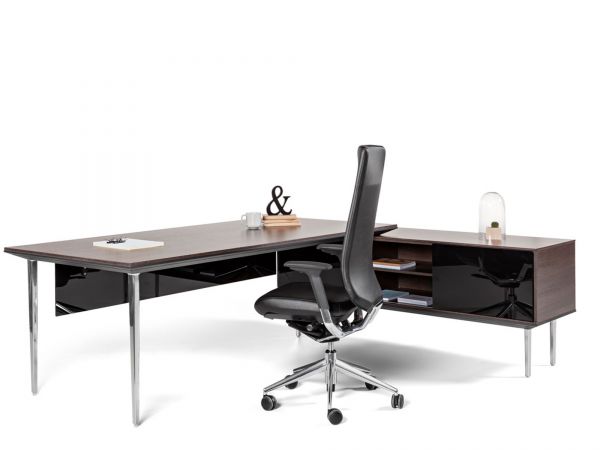 Actiu LONGO Schreibtisch Executive mit Sideboard