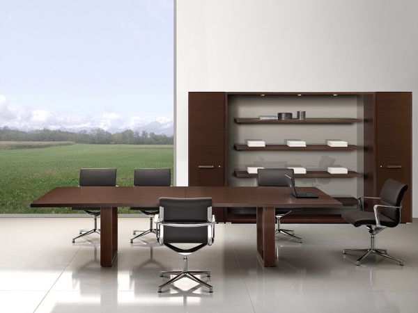 Bralco Arche Konferenztisch 320x120 in Echtholz Furnier