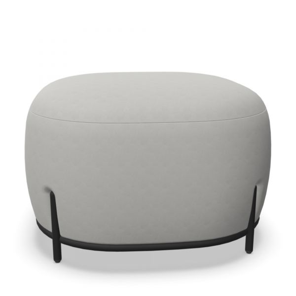 Actiu GLOBB Designer Sitzhocker Sitzpouf mit Metallgestell