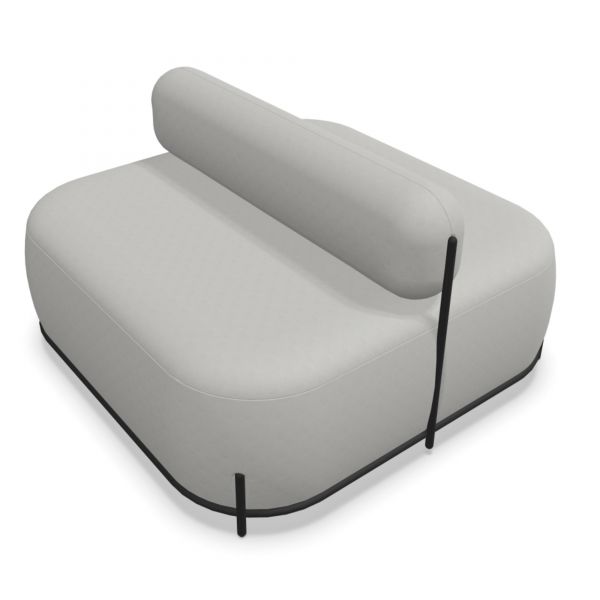 Actiu GLOBB 4-Personen Sitzinsel mit Rückenlehne im Industrial Design