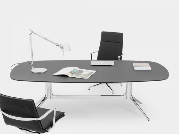 ICF noTable Designer Schreibtisch hochwertig in bootsform