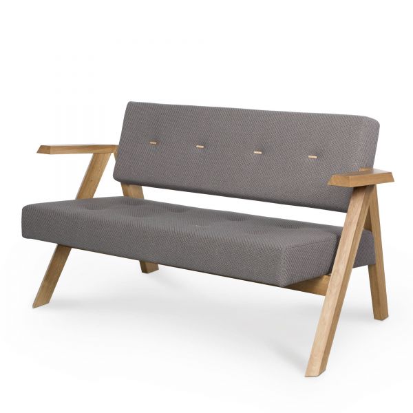 Noti CLAPP Loungesofa mit/ohne Knöpfe im Sitz
