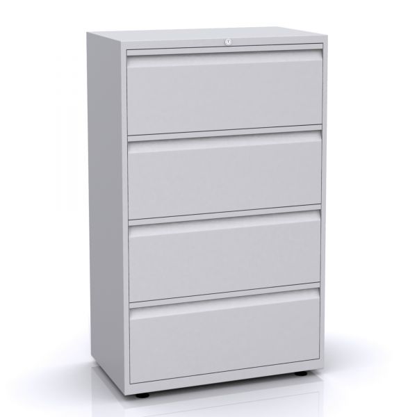 Bisley LateralFile 08C404H Aktenschrank aus Stahl 132x80x47 cm (HxBxT)