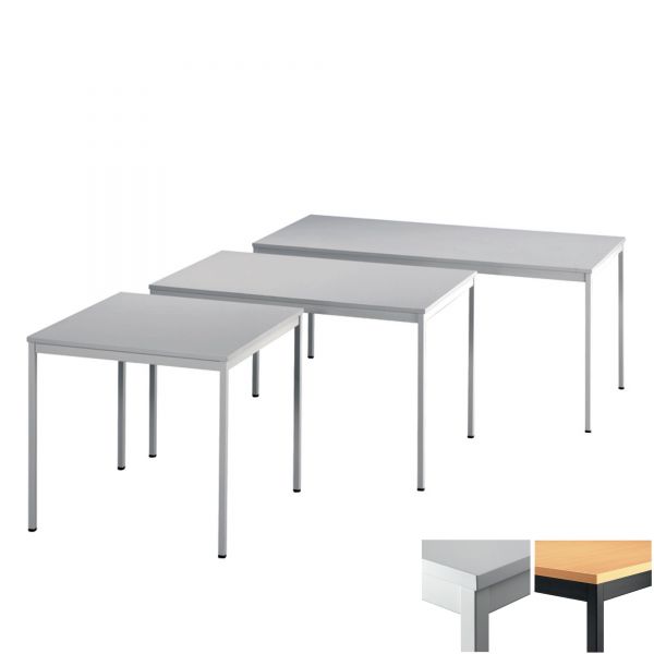 Konferenztisch X-Serie Tischsystem mit Metallrahmen