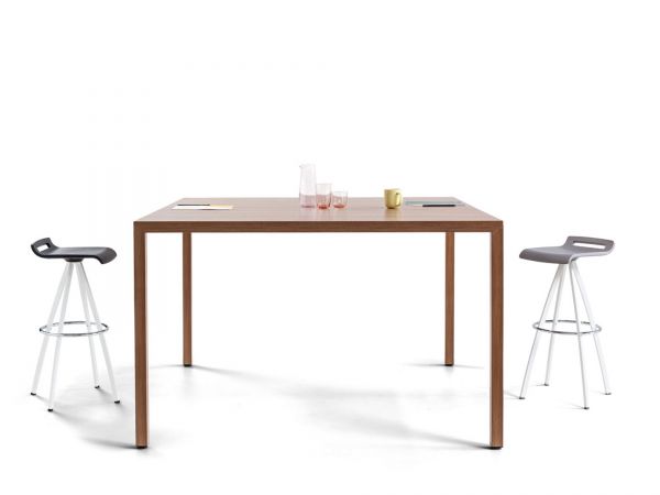 Actiu PRISMA Stehtisch in Höhe 100 cm in 200x100 oder 160x160 cm